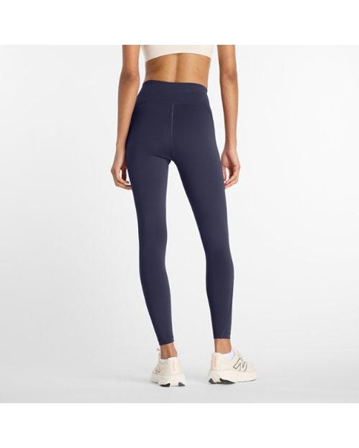 New Balance Blue Rc Legging 25"