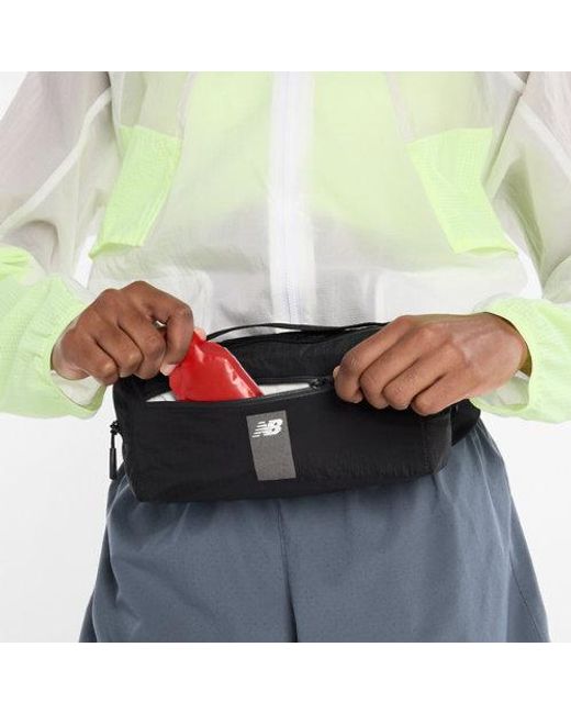 New Balance Black Run Sling Belt