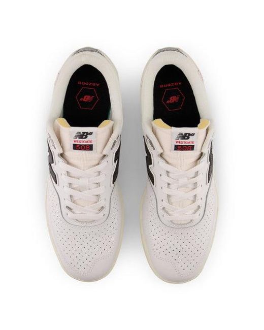 New Balance Gray Nb Numeric Brandon Westgate 508 Skateboarding Shoes for men