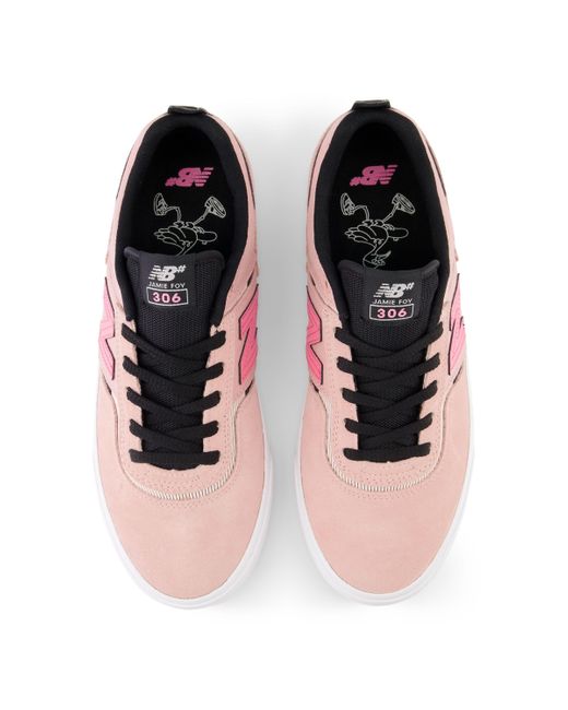 New Balance Nb numeric jamie foy 306 in rosa/schwarz in Pink für Herren
