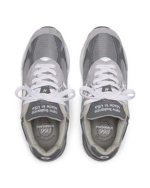 New Balance Gray 993 Core Shoes for men