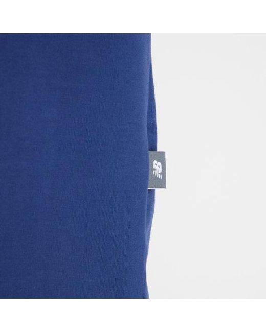 New Balance Blue La City Run T-Shirt for men