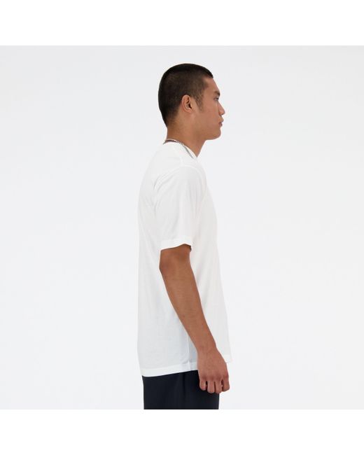New Balance Sport essentials chicken t-shirt in weiß in White für Herren