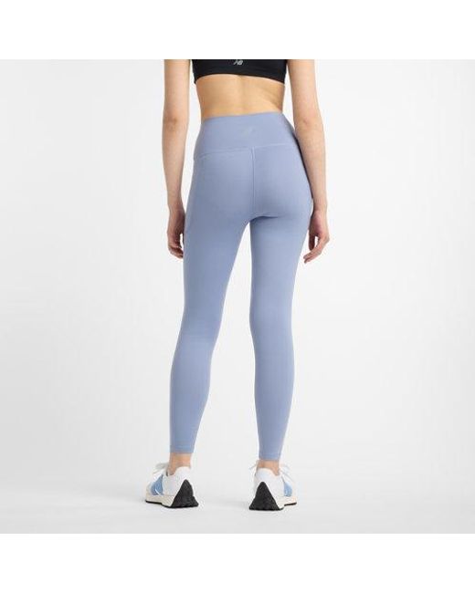 New Balance Blue Nb Harmony Pocket High Rise Legging 25"