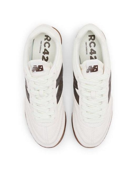 New Balance White Rc42