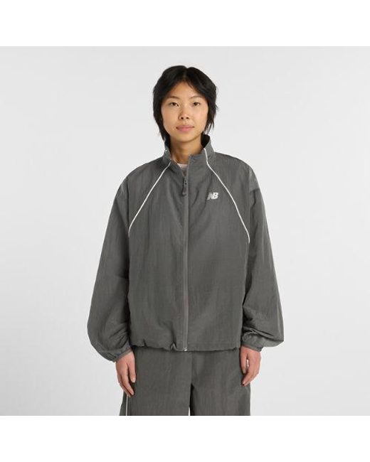 New Balance Gray Sport Legacy Jacket