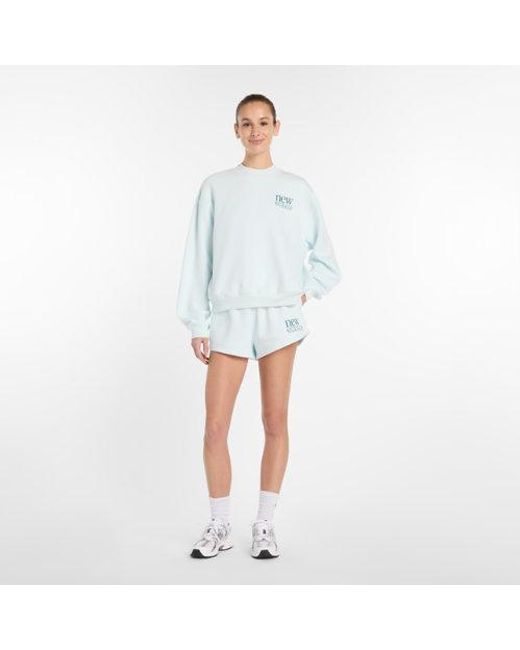 New Balance Blue Reimagined Fleece Crew