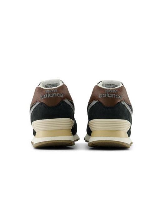 New Balance Black 574 Sneakers