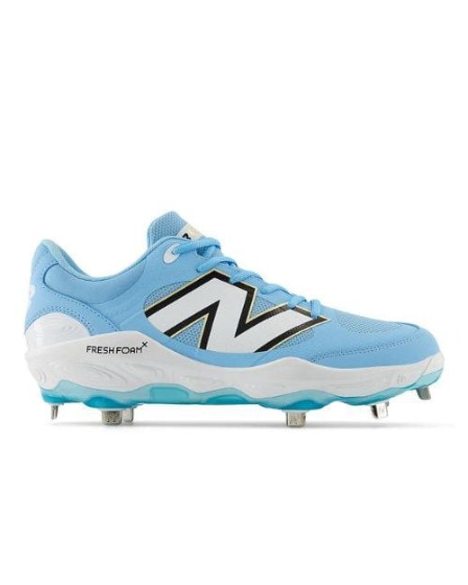 New Balance Blue Fresh Foam X 3000V7 Baseball Shoes for men
