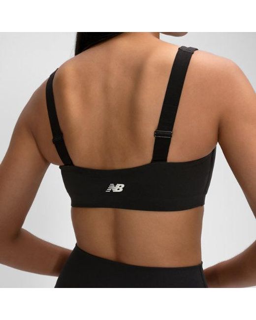 New Balance Black Nb Harmony Yoga Bra