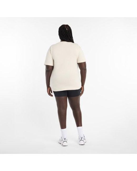 New Balance White Athletics Jersey T-Shirt