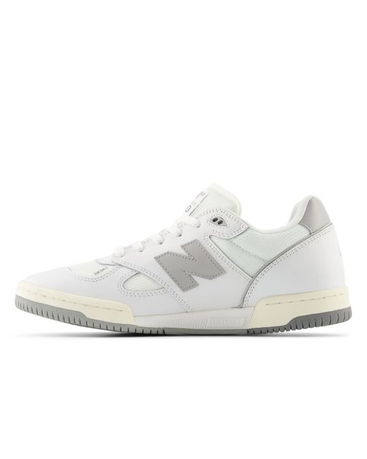 New Balance Nb Numeric Tom Knox 600 In White/grey Suede/mesh for men