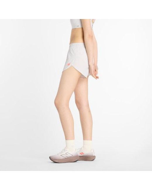 New Balance Blue Rc Ultra Light Split Short 3"