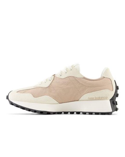 Mujer 327, Gamuza/Malla, Talla New Balance de color White