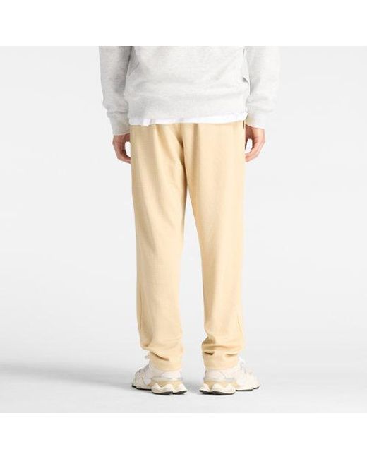 New Balance Natural Textured Check Pant for men