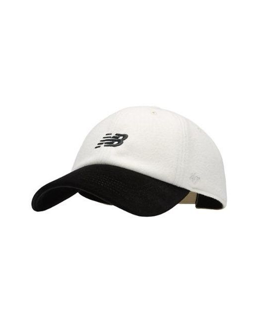 New Balance Black '47 Clean Up Wool Suede Hat