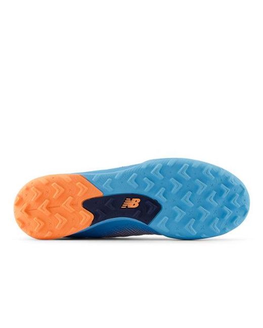 New Balance Blue Furon pro tf v7+ in blau/orange