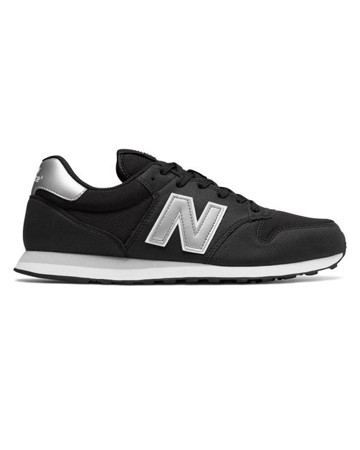 Homme 500 Classic, Black/Grey/White Synthétique New Balance pour ...