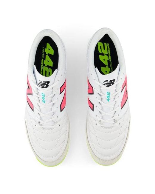 Uomo 442 V2 Team Tf, Sintetica, Taglia di New Balance in Green da Uomo