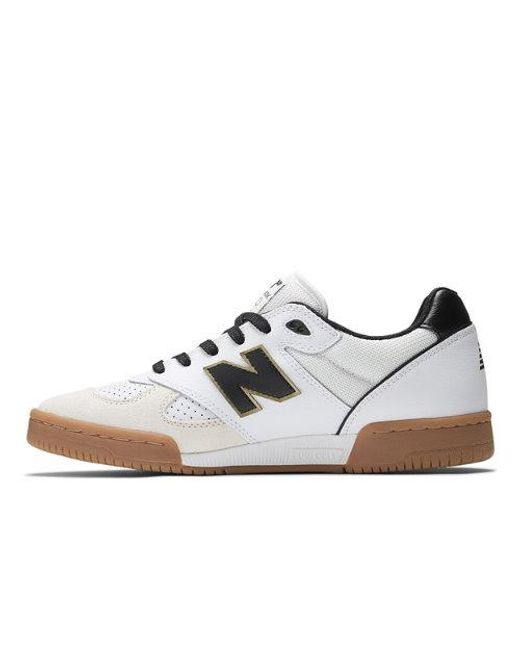 New Balance White Nb Numeric Tom Knox 600 Skateboarding Shoes