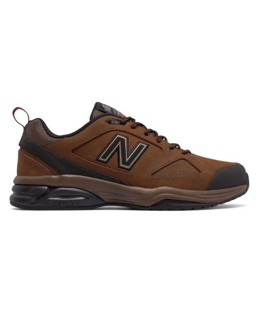 New Balance Brown 623v3 Trainer Leather for men