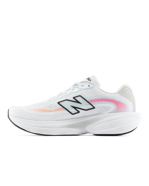 New Balance White Ellipse Breathe Running Shoes for men