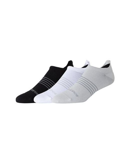 New Balance Multicolor Pro Running Tab Socks 3 Pack