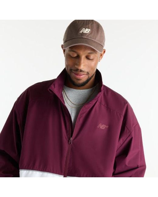 New Balance Purple Numeric Archive Jacket for men