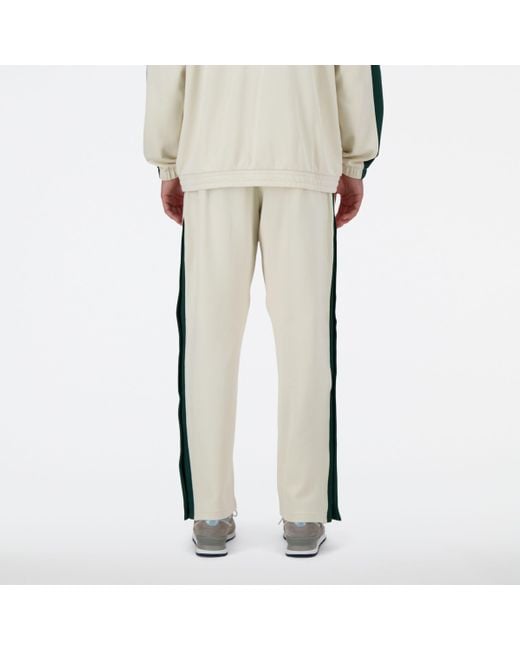 New Balance Green Sportswear's Greatest Hits Snap Pant In Poly Knit for men