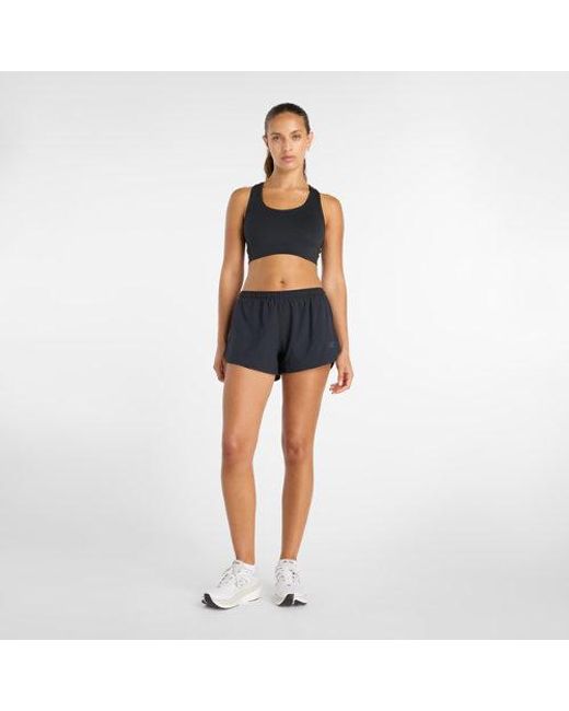 New Balance Blue Rc Essential Short 3"