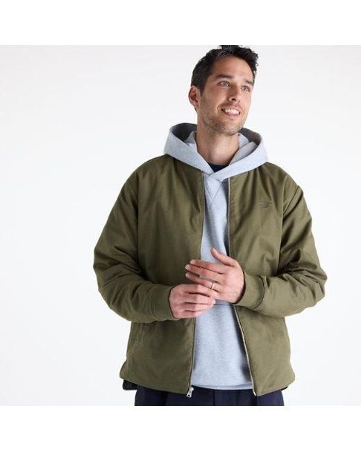 New Balance Green Numeric Thermal Jacket for men