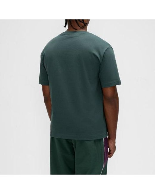 New Balance Green Basketball Painted T-Shirt for men