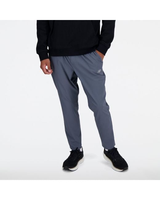 New Balance Black Ac Tapered Pant 27" for men