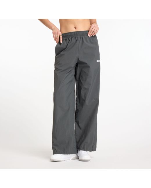 New Balance Gray Shifted Pant In Polywoven