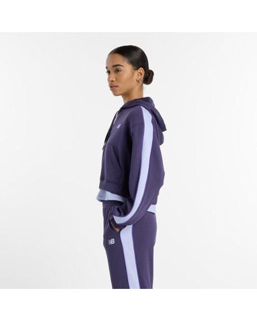 New Balance Blue Interlock Full Zip