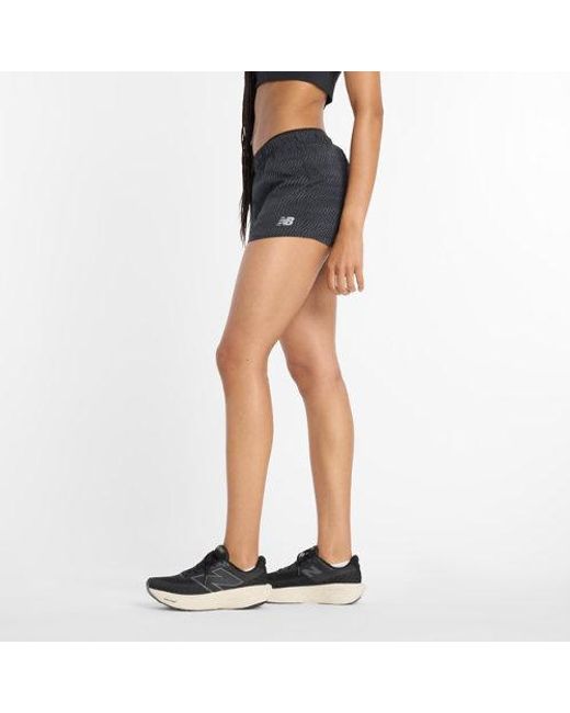 New Balance Blue Rc Reflective Short 3"