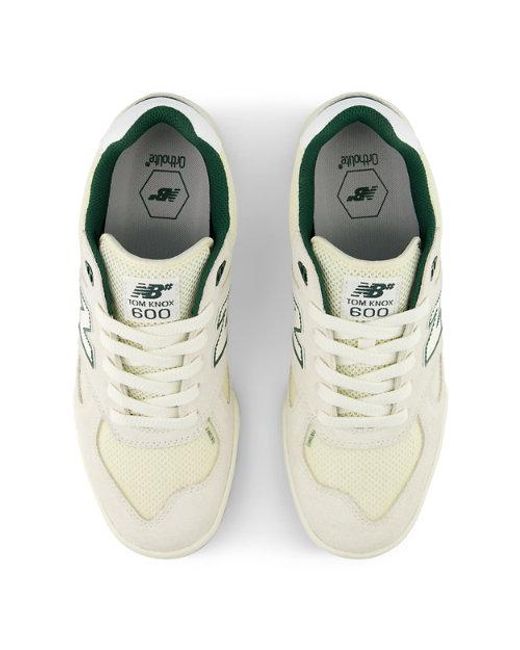 New Balance White Nb Numeric Tom Knox 600 Skateboarding Shoes