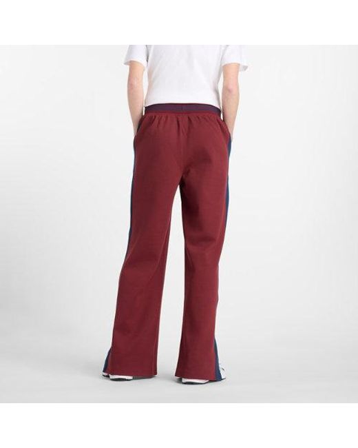 New Balance Red Post Season Pique Track Pant