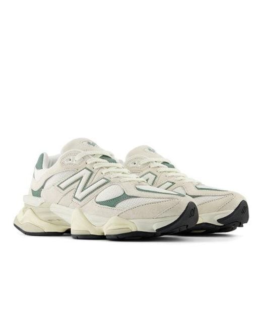 9060 En, Gamuza/Malla, Talla New Balance de color White
