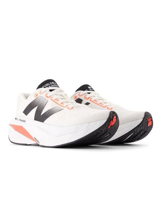 New Balance White Damen Fuelcell Supercomp Trainer V3