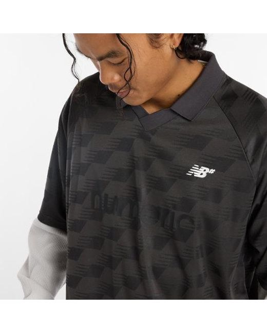 New Balance Gray Numeric Team Jersey for men