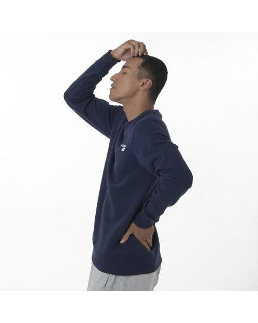New Balance Herren Nb Classic Core Fleece Crew in Blue für Herren
