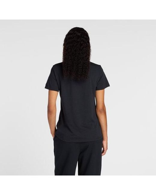 New Balance Black Sport Essentials Heathertech T-shirt