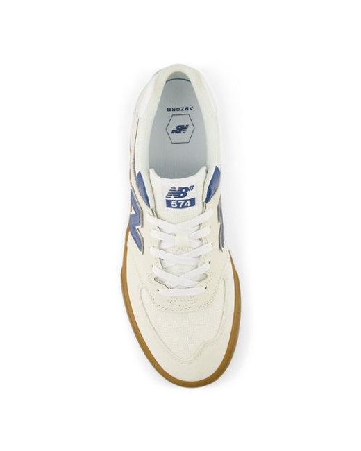 New Balance Blue Nb Numeric 574 Vulc Skateboarding Shoes