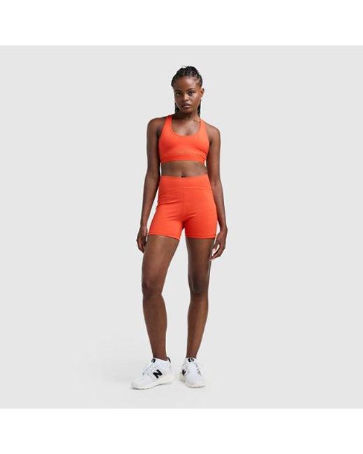 New Balance Red Klutch X Nb Racerback Bra