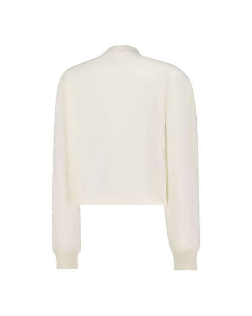 New Balance Nbx Lunar New Year Sweat Shirt In White Cotton Fleece