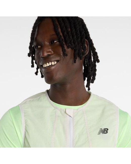 New Balance Green Rc Vest for men