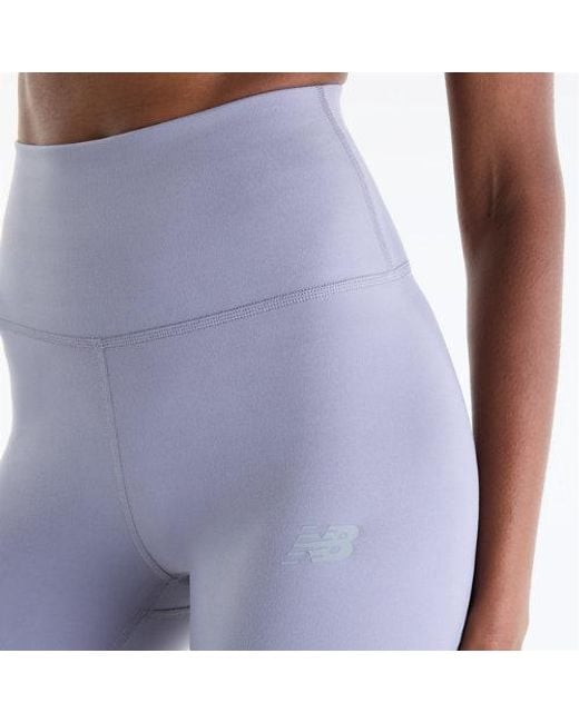 New Balance Blue Nb Harmony High Rise Legging 25"