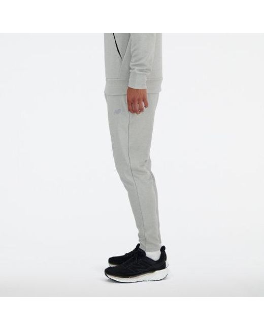 Homme Tech Knit Pant En, Poly Knit, Taille New Balance pour homme en coloris Gray