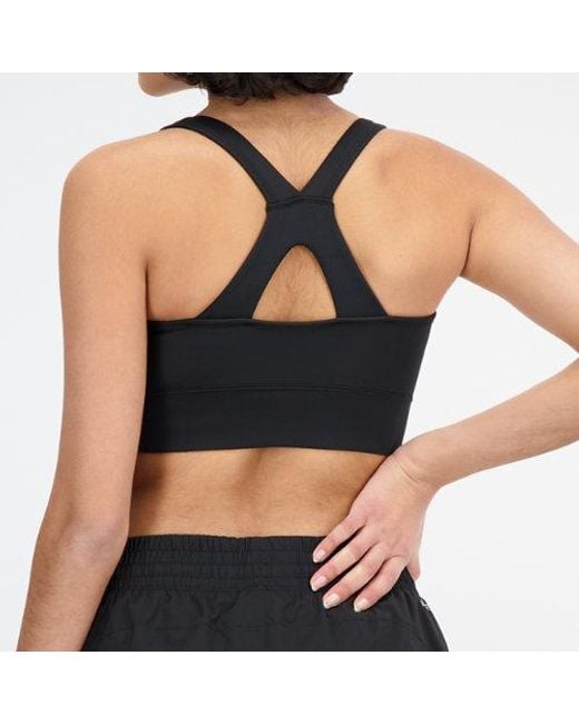 New Balance Black Tech Training Sports Bra